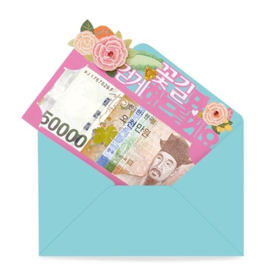FB5001-1/3/6 (3종) 꽃길만걸어요 토퍼봉투
