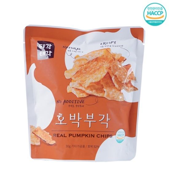 [속초명물] 바삭바삭 달콤함 호박 부각 30gx5개