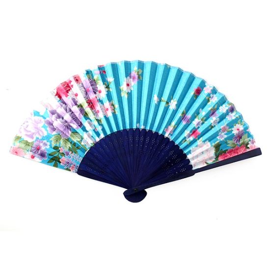 꽃무늬부채 전통부채 패션부채 부채 판촉 선물