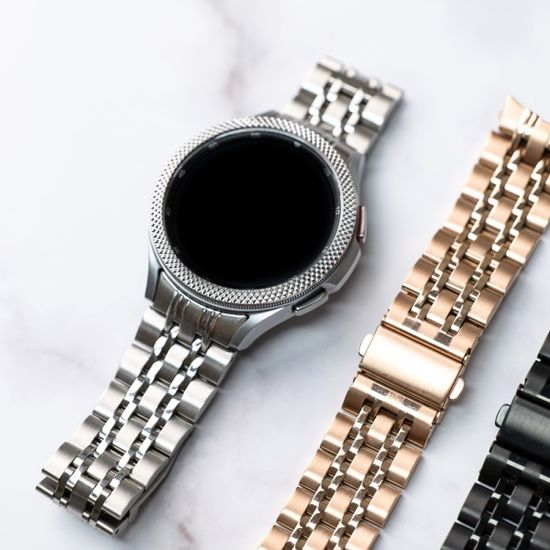 [오늘도착]갤럭시워치 4 5 날개형 쥬빌레 메탈 스트랩