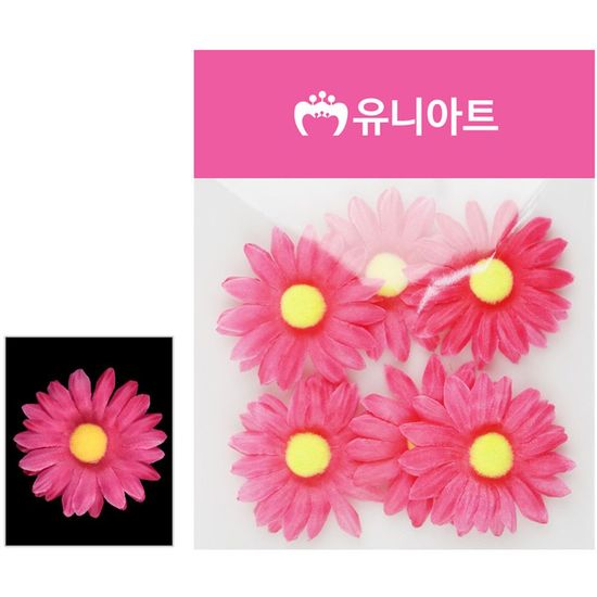 유니아트 (조화꽃) 뿅국화 (진분홍) G15(WD72DC5)