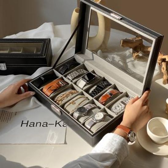 가죽 시계 애플워치 악세사리 6구/12구 보관함 정리함