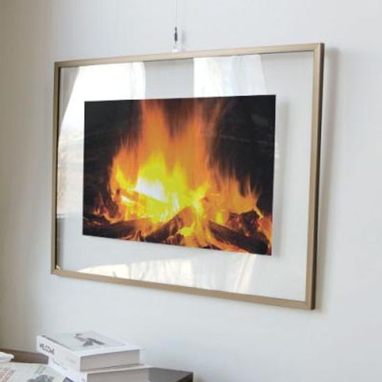 ah500-투명액자78CmX56Cm_활활타는장작불