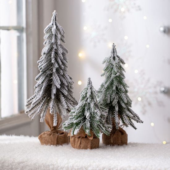 눈 쌓인 트리 마천받침 3종 (택1)