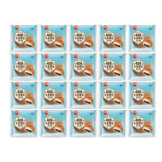 삼립 408시간 주종발효 단팥크림빵 115g x 20