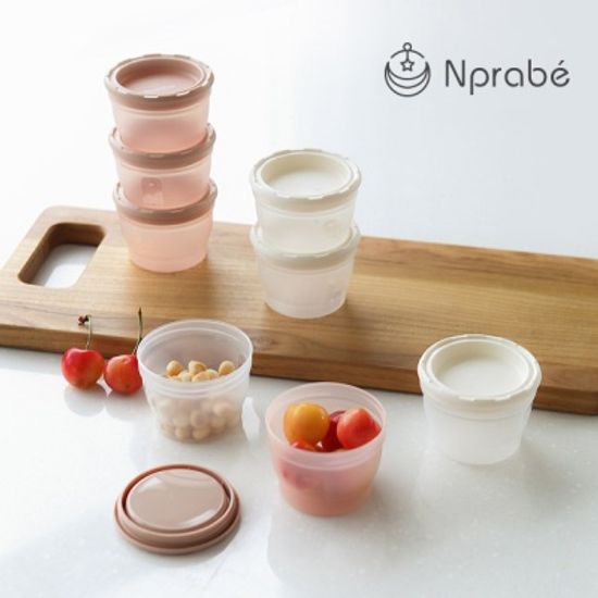 아기 이유식 보관 밀폐용기 8p세트 유아식기