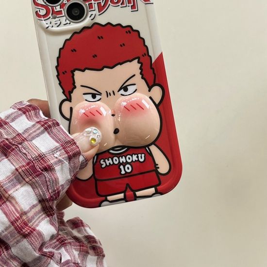 아이폰 14 13 12 말랑 빵빵볼 슬램덩크 캐릭터 케이스
