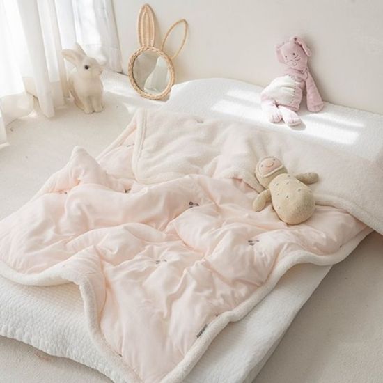 체리 양면 블랭킷 극세사 이불 단품 SS (100 x 150)[W