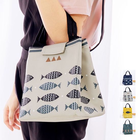 키밍 보온 보냉 방수 은박 도시락 가방(W8B4B28)