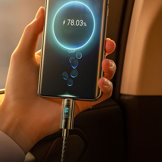 전력측정 66W 고속 충전케이블(USB-A to C타입) 1.2M