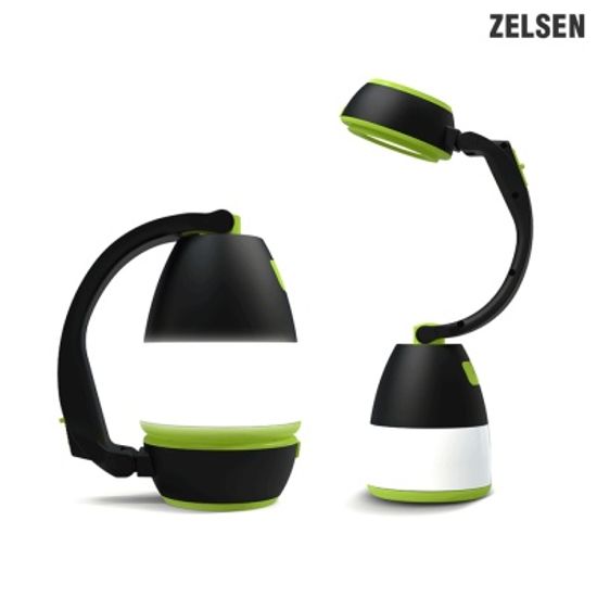 젤센 스마트 만능 LED 손전등 램프 캠핑 랜턴  충전식