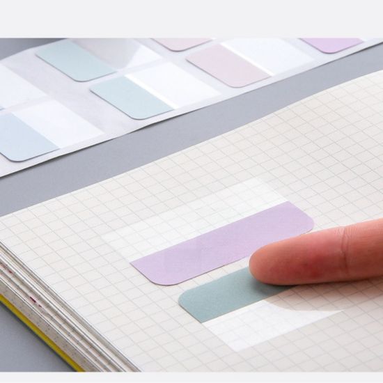 다이어리 꾸미기 인덱스 스티커 파스텔 이름표