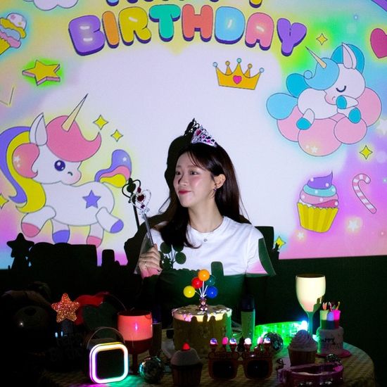 생일 파티용품 생일축하 이벤트 하트빔 22종 풀세트