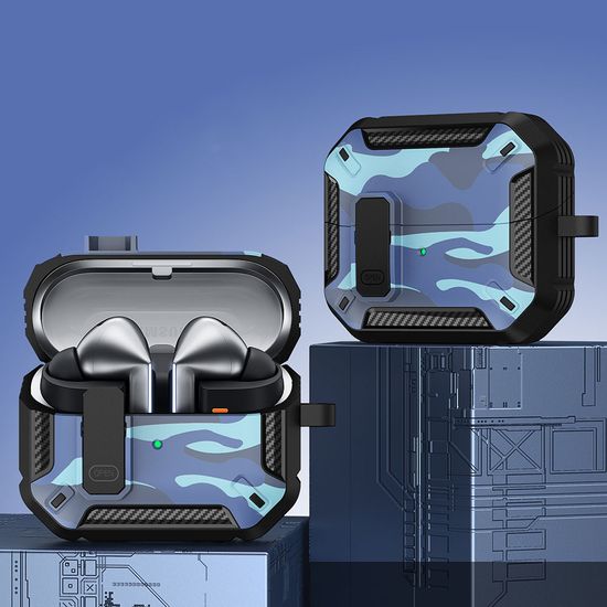 갤럭시버즈3 프로 밀리터리 락 잠금 하드 범퍼 케이스