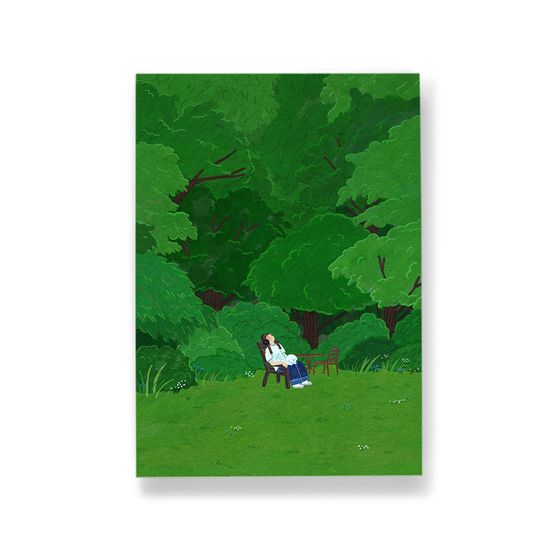 여름 소리 (Art Print) / 일러스트 액자