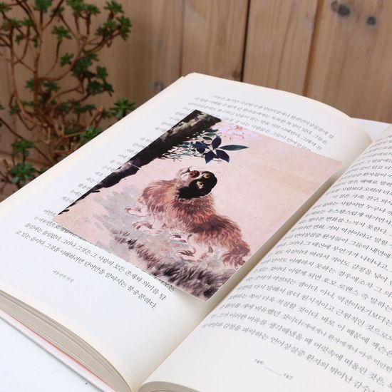 북키스 한국화 카드 일오원 장승업 엽서 3종