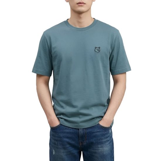메종키츠네 볼드 폭스 라운드 반팔티