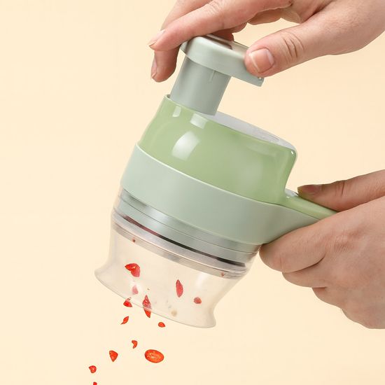 야채다지기 자동 슬라이스 마늘 다지기 채썰기 K057