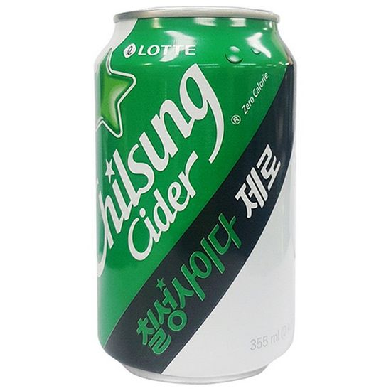 칠성사이다 제로 업소용 355ml/24캔/콜라 사이다 음료