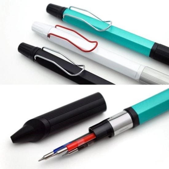 유니 제트스트림 엣지 0.28mm 3색볼펜 멀티펜 2503-28