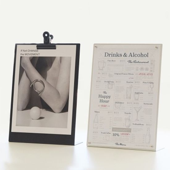 스탠딩 메탈 보드 L (A4)  - 금속 메모보드