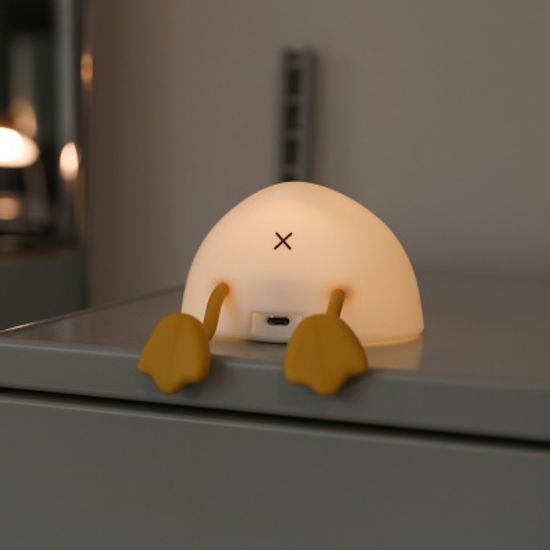 [무아스] 철푸덕 LED 충전식 실리콘 무드등