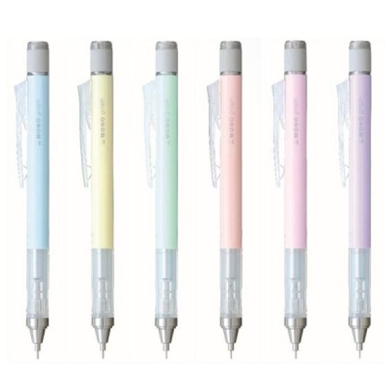 톰보 0.5mm 쉐이크 샤프펜슬 모노그래프-파스텔