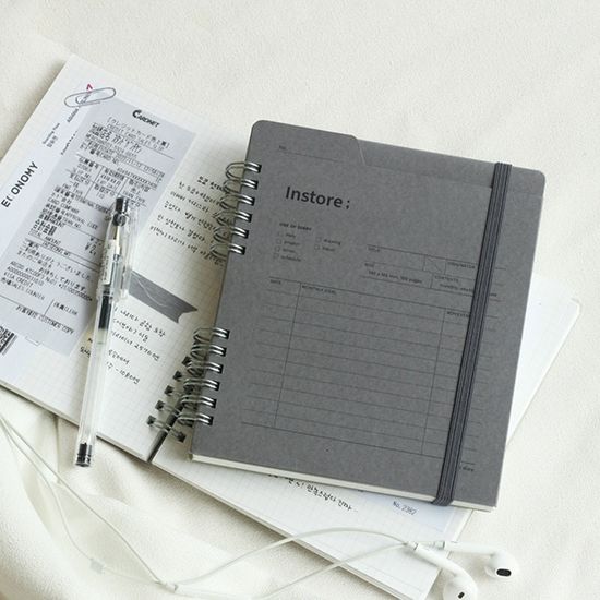 [대시앤도트] 인스토어 다이어리 (만년형)