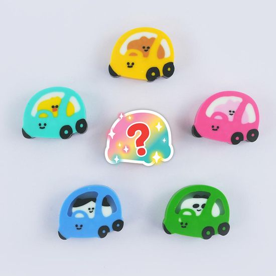 핑크풋 자동차랜덤지우개ver18