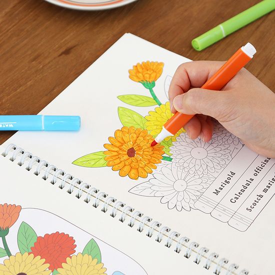 색을 칠하다 - 숫자 컬러링 북① (색칠하기 드로잉)