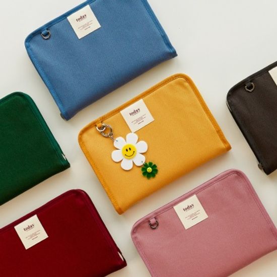 만년형 캔버스 6공 다이어리 세트 - A5