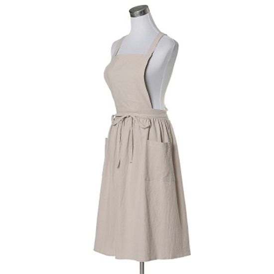 하이디 린넨 원피스 앞치마 공방 플로리스트앞치마