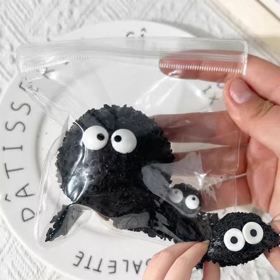 캐릭터 모찌 마시멜로 말랑이 인형 pvc백 키링 장난감