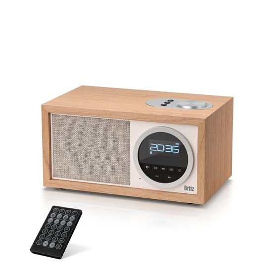브리츠 BA-MK77 알람시계 FM라디오 블루투스 스피커