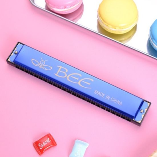 포린 24홀 하모니카(블루)/ 연습 연주용