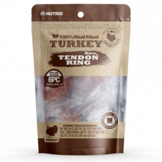 구강관리간식 칠면조 힘줄 링 M 6p(W9F8153)