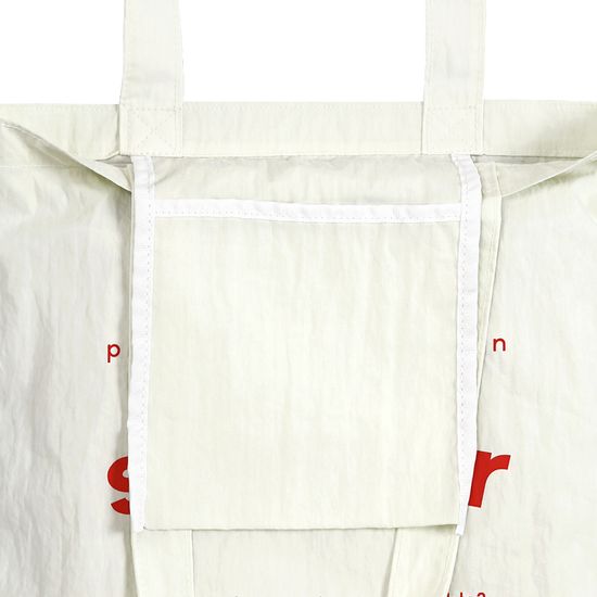 Color eco bag_cream