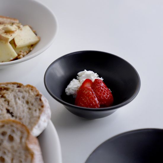 바이엔 반무광 도자기 찬기 S 4p세트 2color 택1