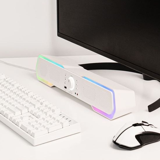 에이투 플로우 블루투스 사운드바 게이밍 스피커