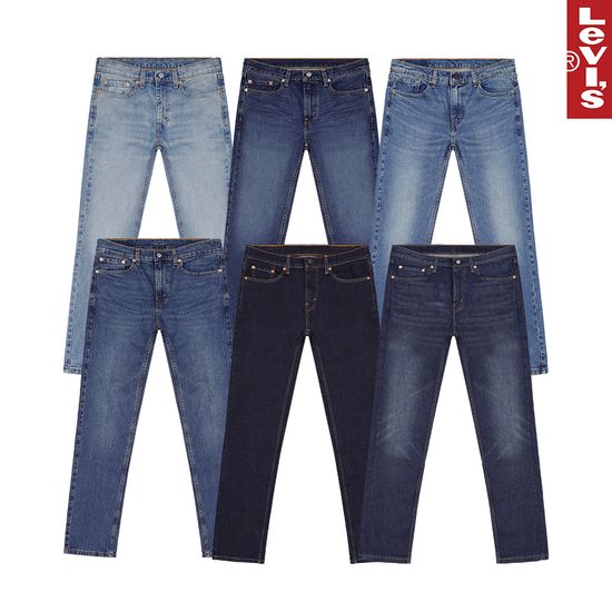 리바이스 511 505 오리지날 데님 진 청바지 10종 택