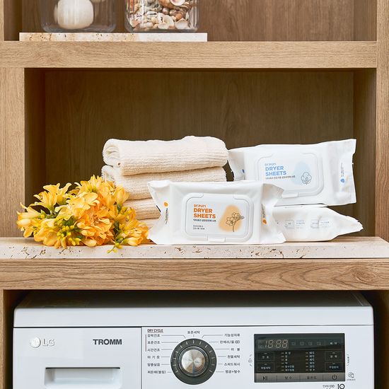 닥터퓨리 건조기시트 섬유유연제 시트 80매x3입