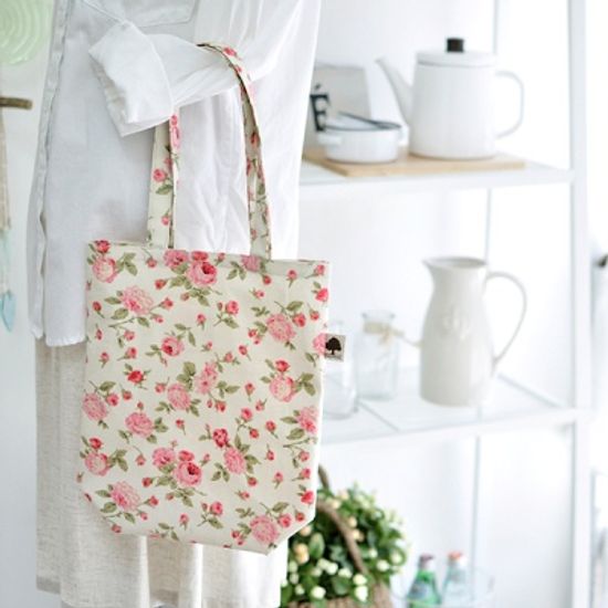 허니로즈 미니방수에코백