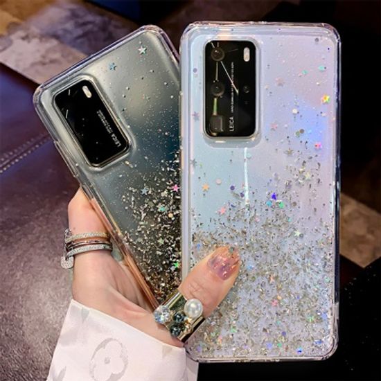 갤럭시s21/울트라/플러스 반짝이 펄 투명 젤리 케이스