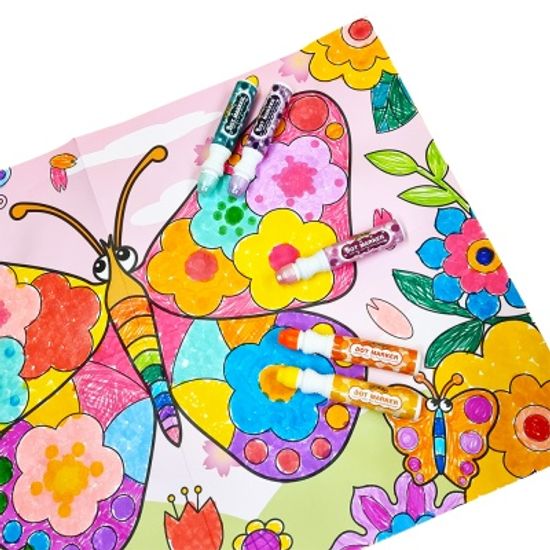 아티바바 모둠활동 칼라링 나비도안