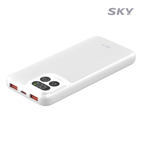 [1+1] 스카이 필 20W LCD 고속 보조배터리 10000mAh