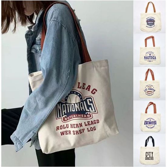 데일리 캠퍼스 숄더 에코백 (WBBD9F0)