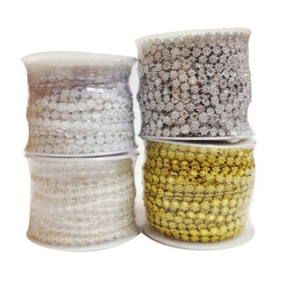 유니아트 롤체인줄 8043 금색 플라스틱(WFD977A)