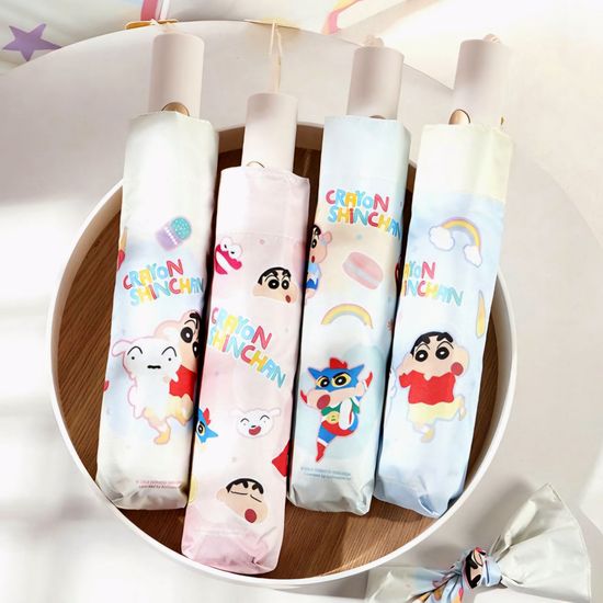 짱구 컬러풀 3단 자동 우산 (랜덤발송)(WFGIXB1)