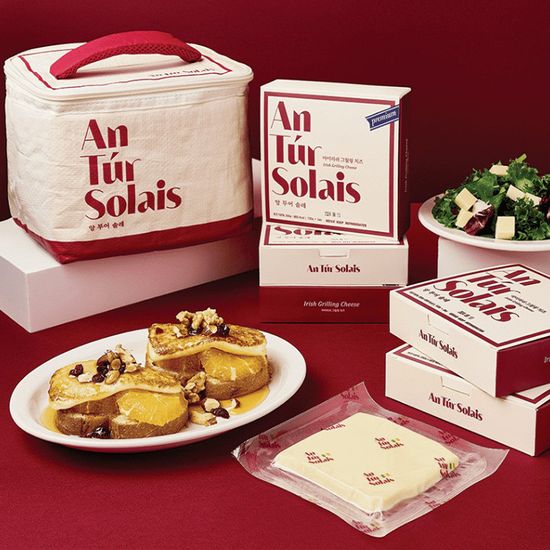[앙투어솔레]아일랜드 구워먹는 치즈 2박스(100g*6)