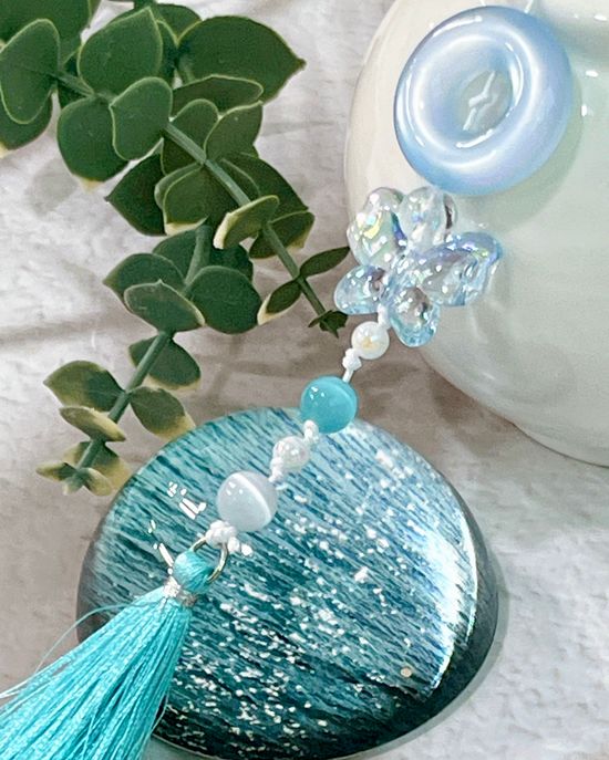 노리개 키링 만들기 DIY 키트 태슬 비즈 전통 공예 